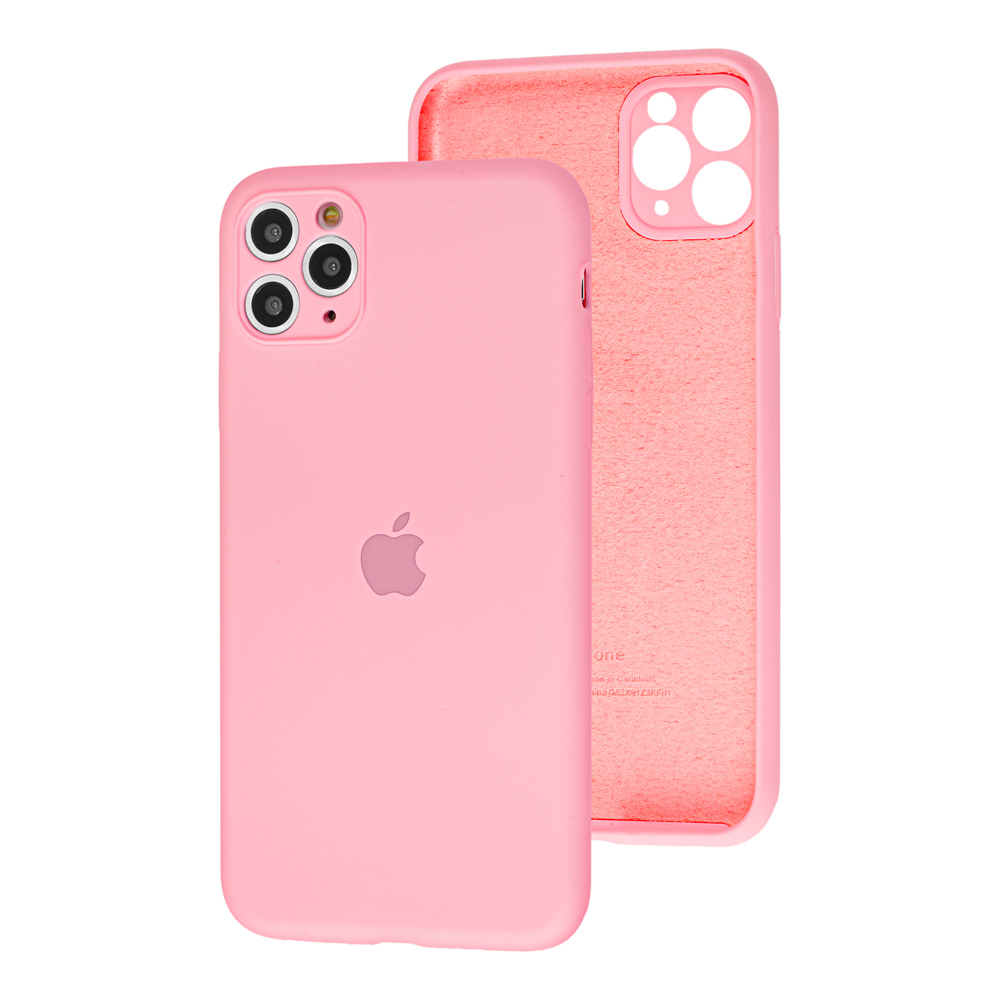 Silicone Case Full Camera Protective (AA) для iPhone 15 Pro (pink)-0